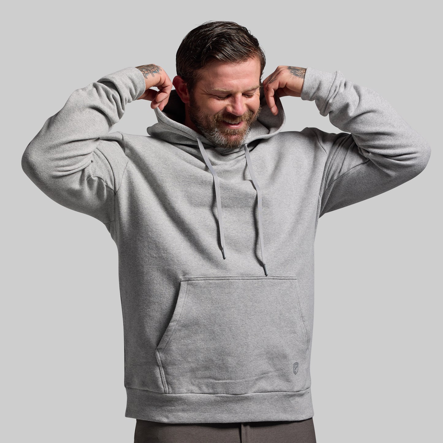 Men's Unmatched Hoodie (Heather Grey)