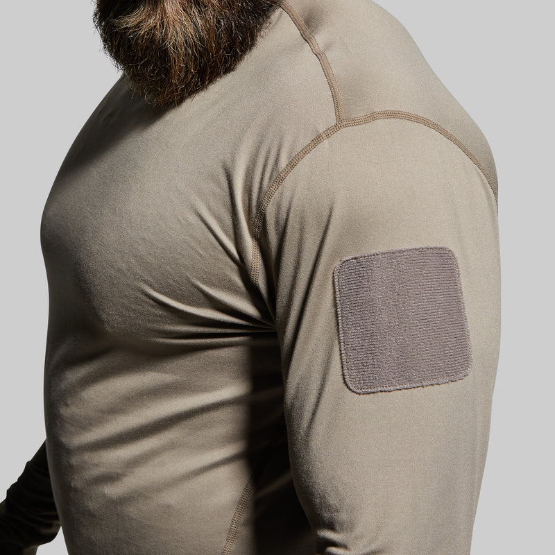 Long Sleeve Range Shirt (Desert Tan-Velcro)