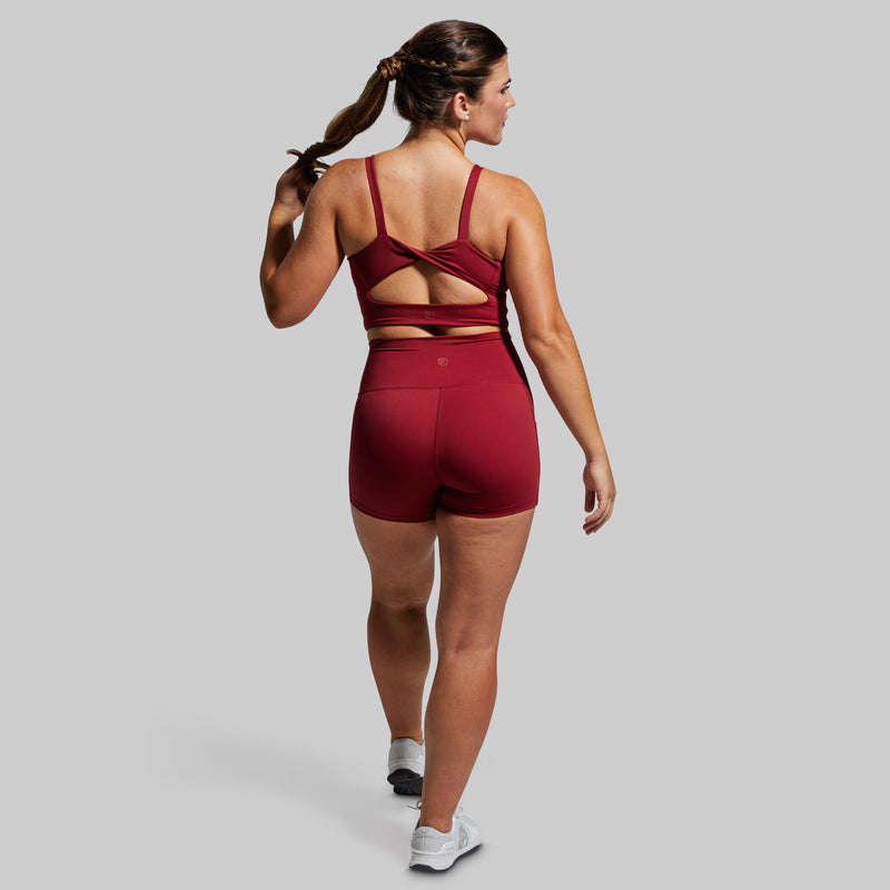 Your Go To Sports Bra (Rhubarb)
