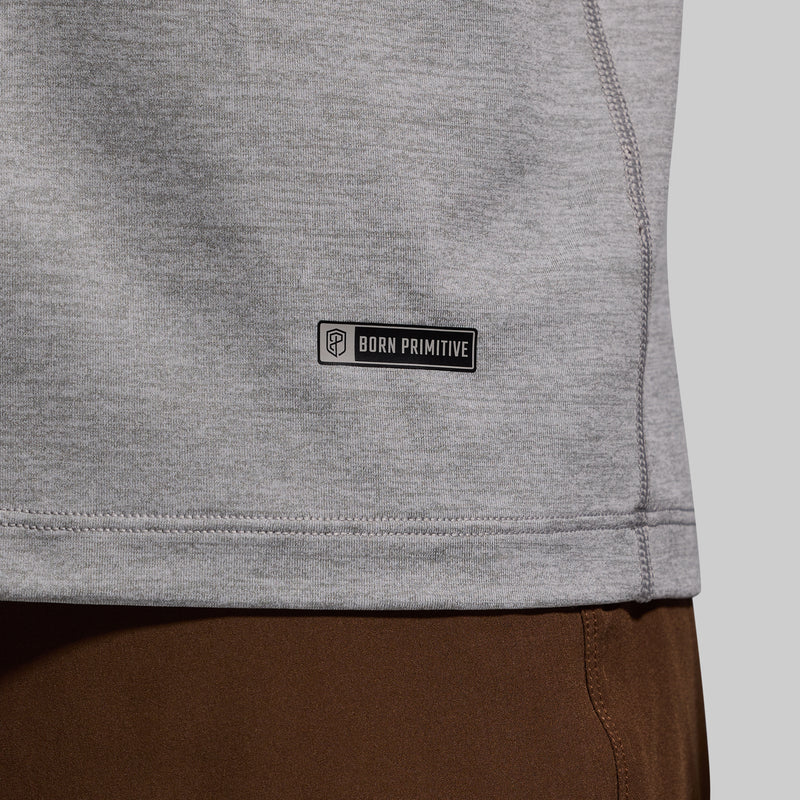 Training Tee (Light Heather Grey)