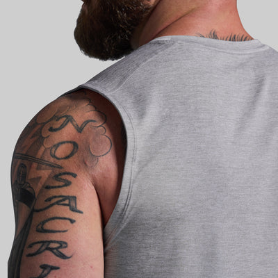 Training Muscle Tank (Light Heather Grey)